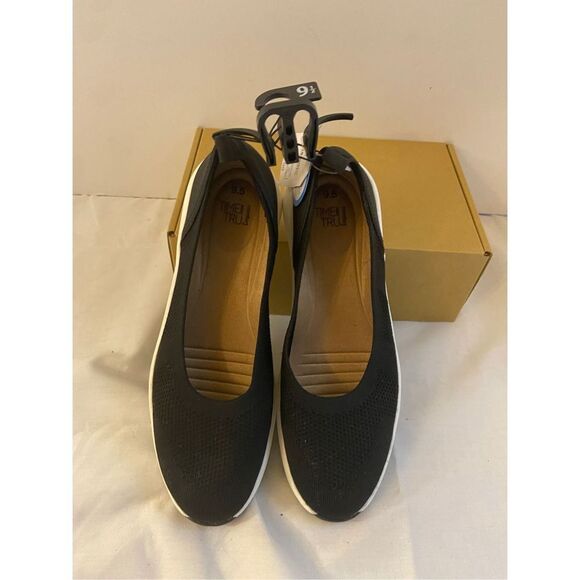 Time Tru black 9.5 Kool knit shoes new - Picture 2 of 5